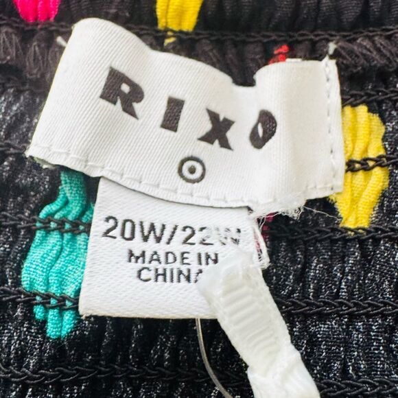 RIXO Plus Size Polka Dot Long Sleeve Swing Dress Size 20W/22W - Picture 8 of 11